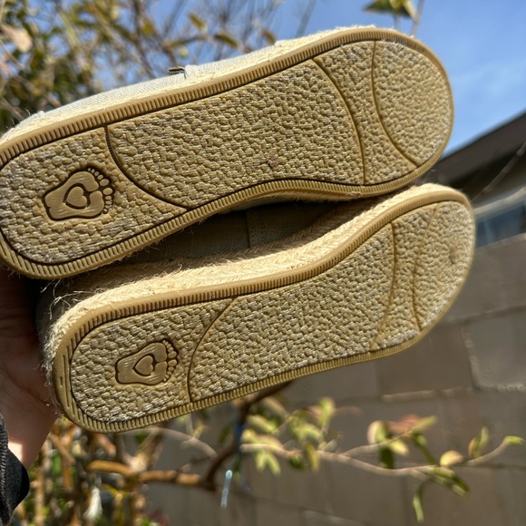 Womens skechers bob wedge canvas shoe Taupe #7 - Picture 5 of 7